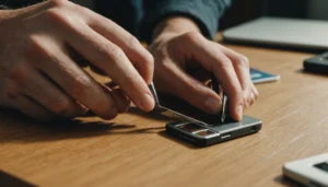 carte sim découpée