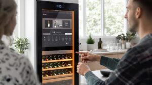 cave a vin connectee