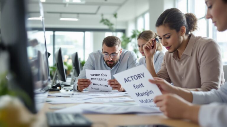 détection police d'écriture