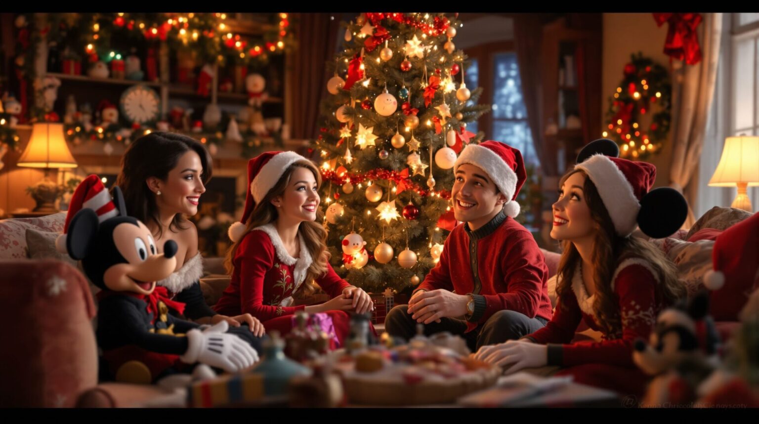 mignon fond d'écran noel disney