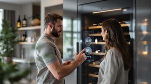 cave a vin connectee