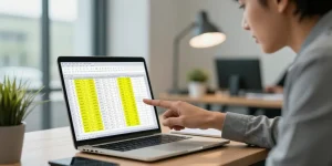 supprimer ligne doublon excel