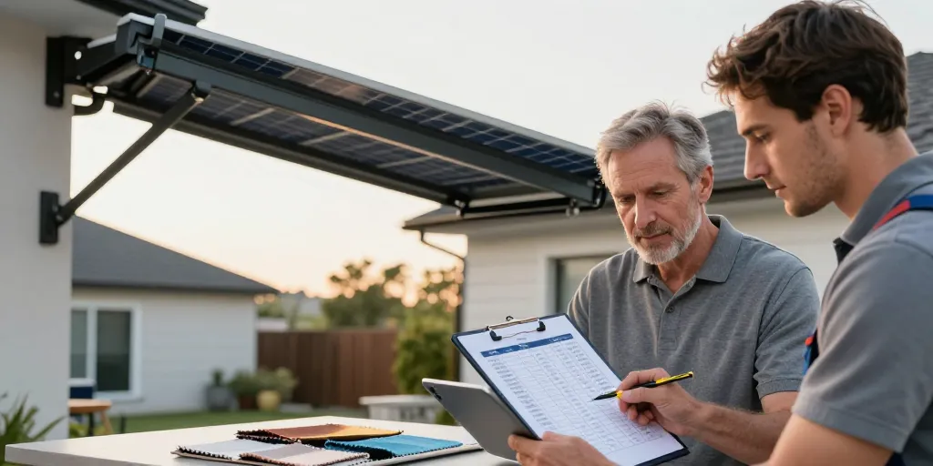 store banne solaire prix