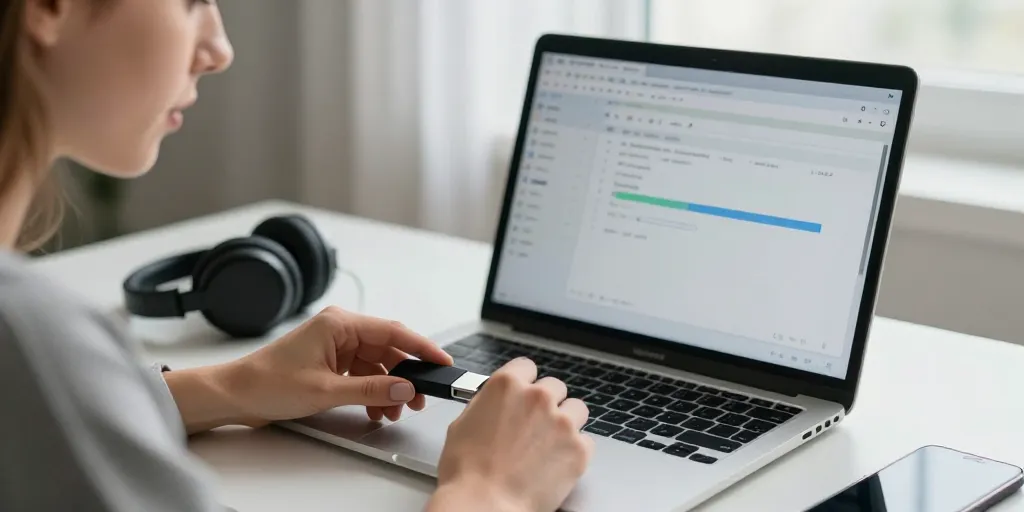 comment telecharger musique sur cle usb