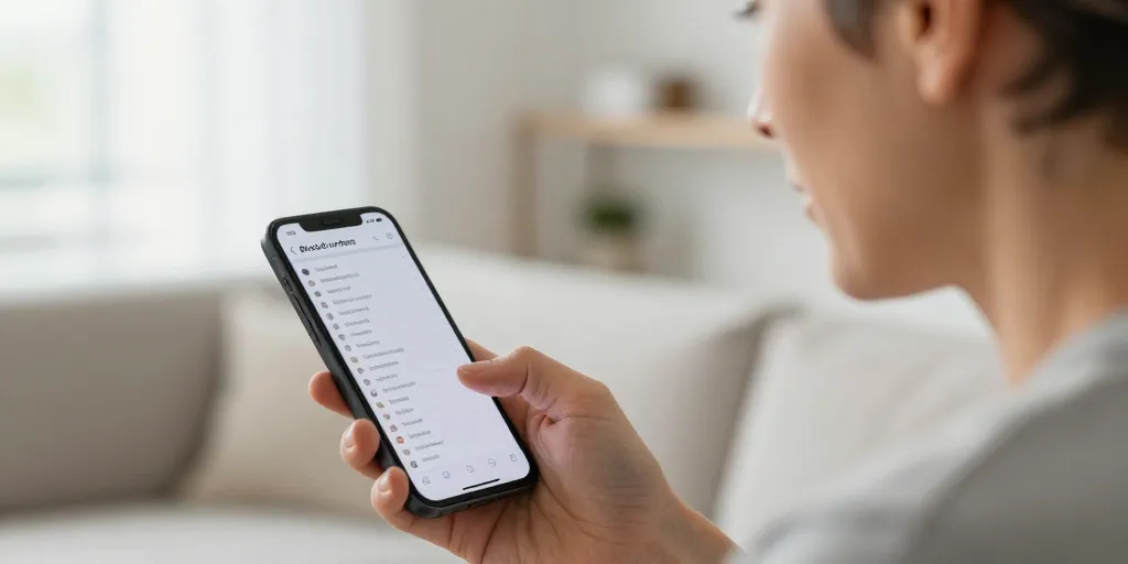 comment voir la liste des numeros bloques