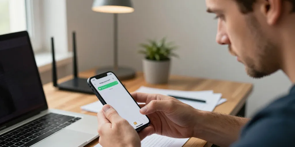 pourquoi imessage ne veut pas s'activer avec mon numéro