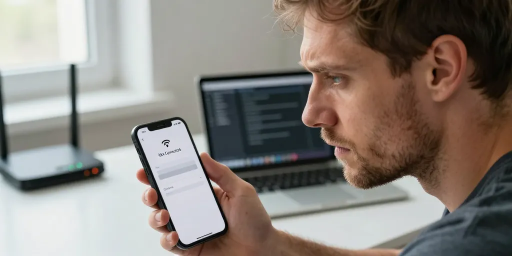 pourquoi mon iphone ne se connecte pas au wifi