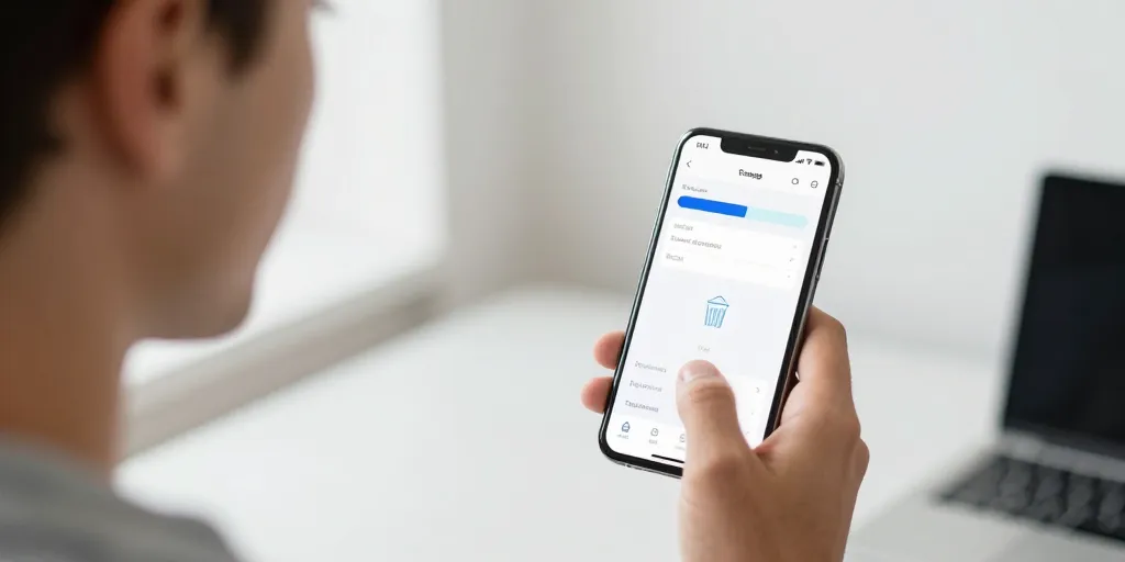 comment vider la corbeille des messages