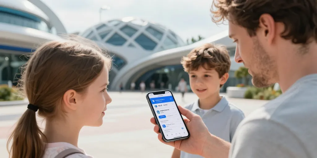 application futuroscope temps d'attente