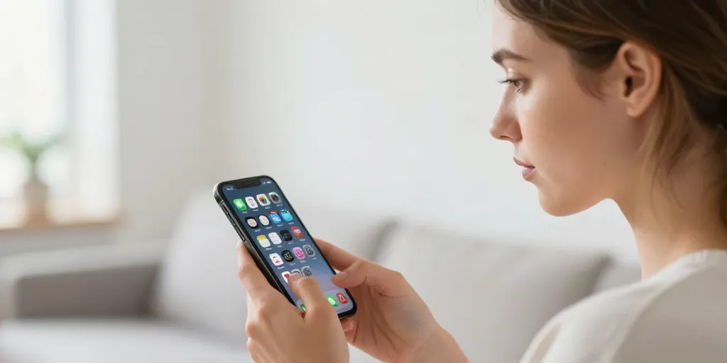 comment cacher des applis sur iphone