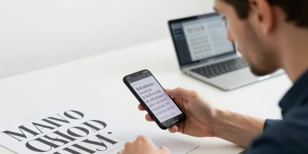 reconnaitre typo image